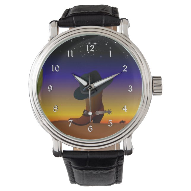 Cowboy Sunset Watch (Front)