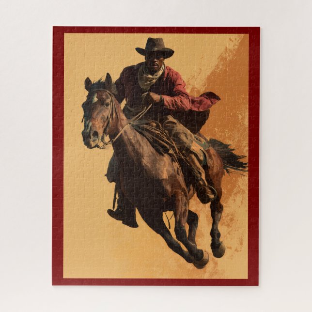 COWBOY SWAG # 3 JIGSAW PUZZLE (Vertical)