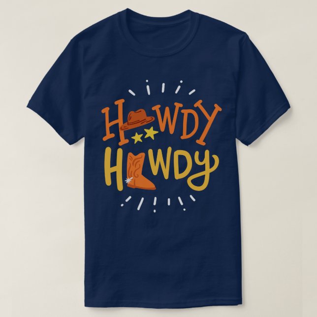 Cowboy T-Shirt (Design Front)