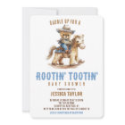 Cowboy Teddy Bear Southern Western Baby Shower