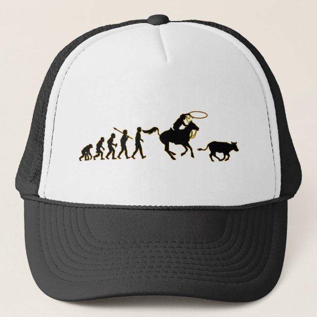 Cowboy Trucker Hat (Front)