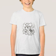 cowboy turtwig wild west tee