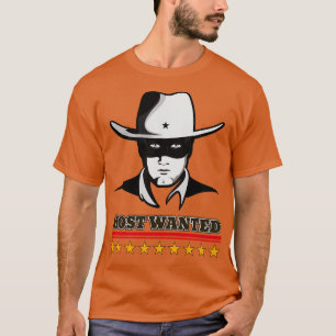 Cowboy Vector Gifts Most Wanted Super Stars T-Shirt