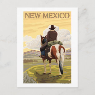 Cowboy (View from Back)New Mexico Postcard