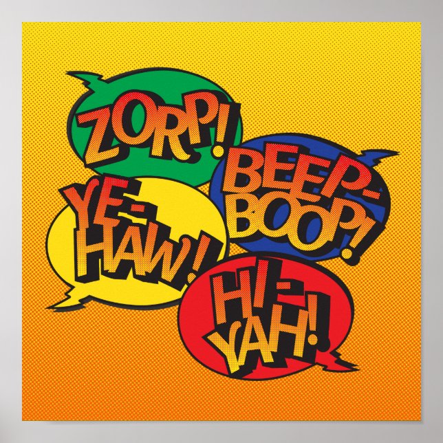 Cowboy vs ninja pop art - primary poster (Front)
