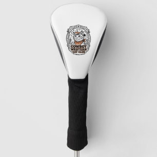 Cowboy Western Cat Pet Lover Shirt Art - Cowboy We Golf Head Cover