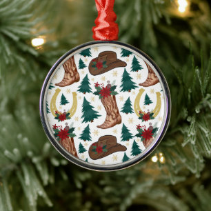 Cowboy Western Christmas Ornament Keepsake