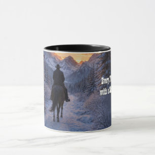 Cowboy Western Inspirational Trail Mug