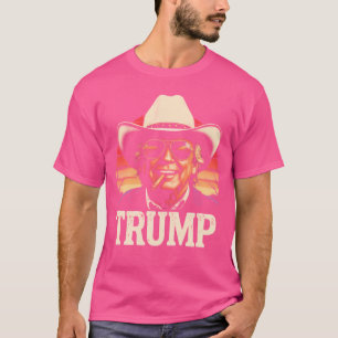 Cowboy Western Make America Great Trump Daddy T-Shirt
