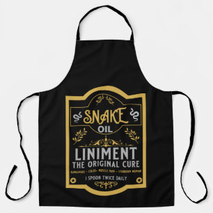 Cowboy Wild West Snake oil Apron