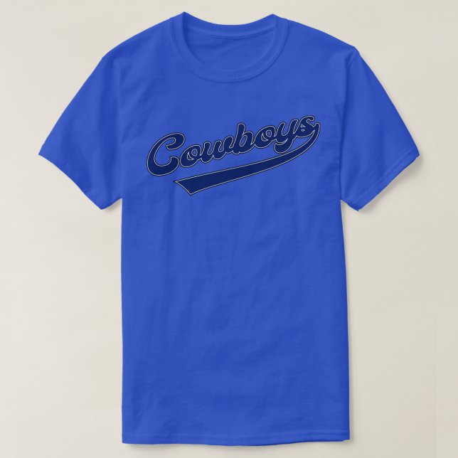 Cowboys 1 T-Shirt (Design Front)