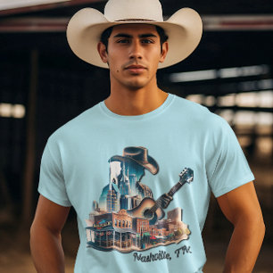 Cowboys and Country Music In Nashville, TN T-Shirt