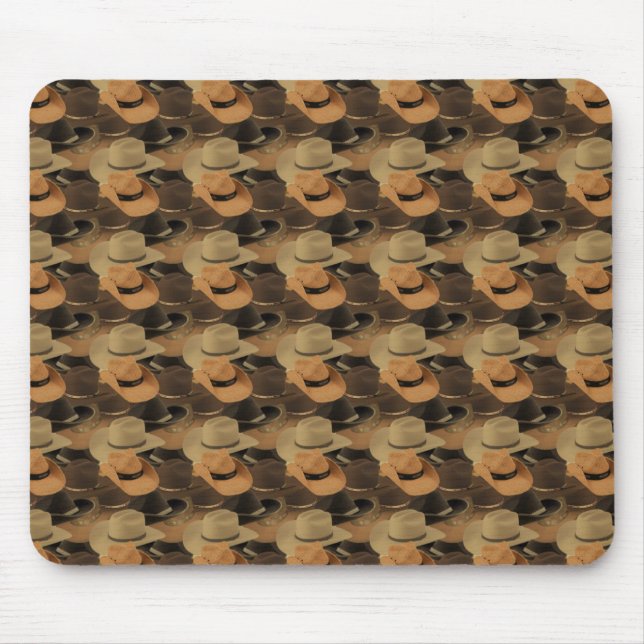 Cowboy's Hats Mouse Pad (Front)