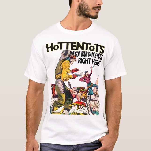 Cowboys Having Fun White Tee (Front)