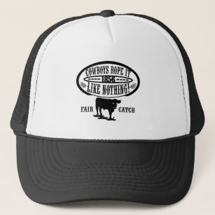 Cowboys Rope It Like Nothing Trucker Hat