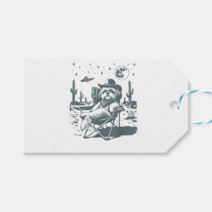 Cowboys UFO Western Gift Tags