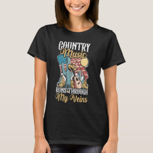 Cowboys Western Country Music Concert Country Love T-Shirt