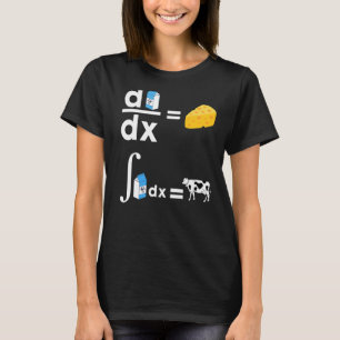 Cowculus Math Cow Milk Cheese Math For Men Women T-Shirt