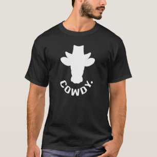 Cowdy - Ultra Mashup Between Cow And Howdy - Cow M T-Shirt