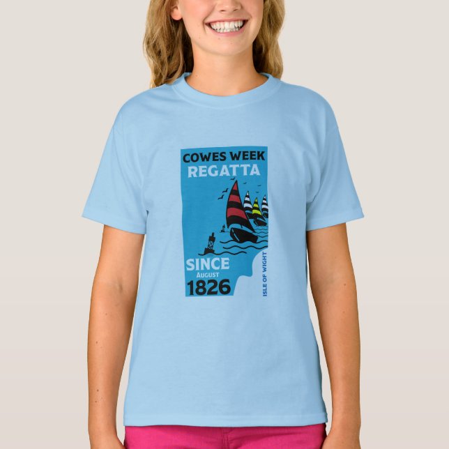 Cowes Isle Of White Yacht Regatta T-Shirt (Front)
