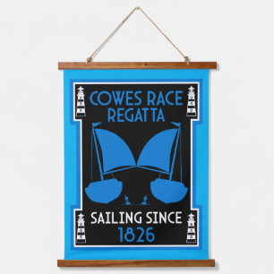 Cowes Isle of Wight Yacht Regatta Hanging Tapestry