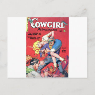 Cowgilrl and Outlaw Postcard