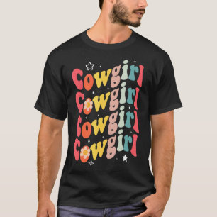 Cowgirl aesthetic women western girls costume cute T-Shirt