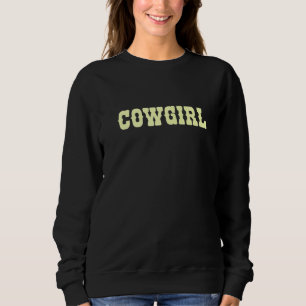 Cowgirl Aesthetic Y2k 90s Vintage Sage Green Cute Sweatshirt