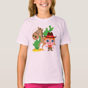 Cowgirl and Horse T-Shirt