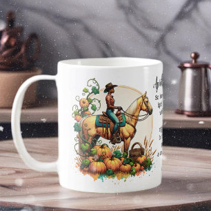 Cowgirl Autumn Coffee Mug