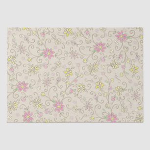 Cowgirl Baby Shower Country Western Pink Girl Tissue Paper