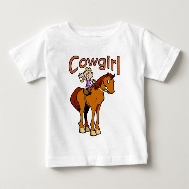 Cowgirl Baby T-Shirt (Front)
