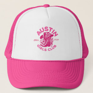 cowgirl bachelorette austin trucker hat