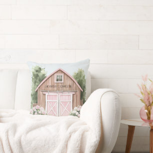 Cowgirl Barn Farm Cushion