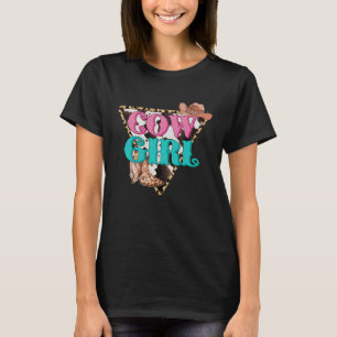Cowgirl Boots Horse Lover Rodeo Country Line Danci T-Shirt