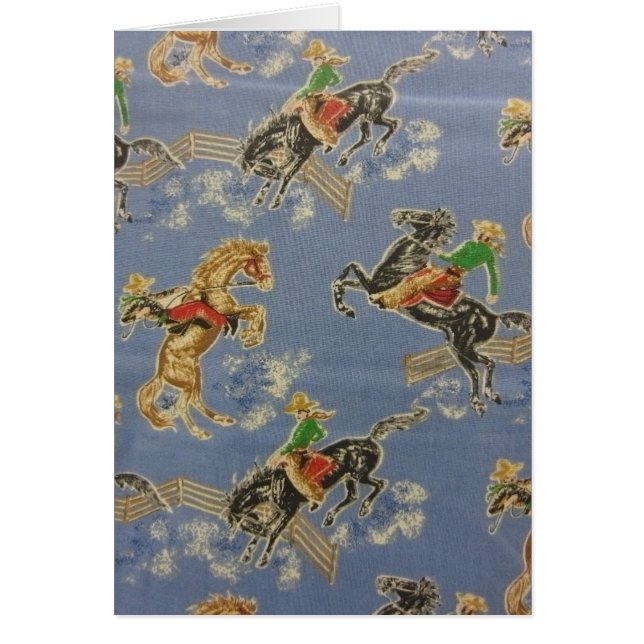 Cowgirl Bronc Rider (Front)