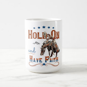 Cowgirl Christian T-Shirt, Bucking Horse Coffee Mug