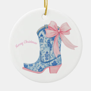 Cowgirl Christmas Ornament