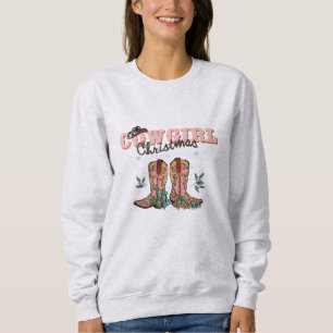 Cowgirl Christmas Sweatshirt