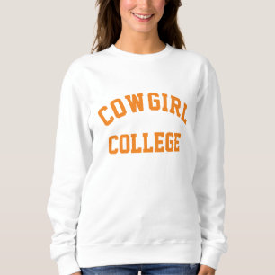 Cowgirl College Sweatshirt