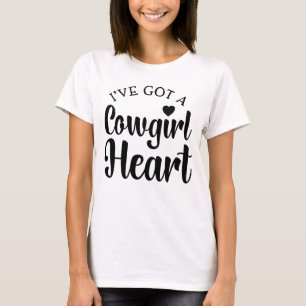 Cowgirl Cowboy Western Horse Lover Country Rodeo T-Shirt