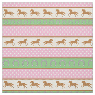 Cowgirl Cute Baby Nursery Country Kids Horse Fabric
