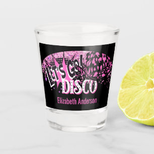 Cowgirl Disco Bachelorette Lets Go Last Ride Rodeo Shot Glass