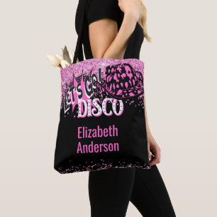 Cowgirl Disco Bachelorette Lets Go Last Ride Rodeo Tote Bag