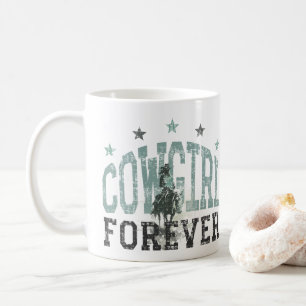 Cowgirl Forever Western Trendy   Coffee Mug
