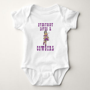 CowGirl Gifts Baby Bodysuit