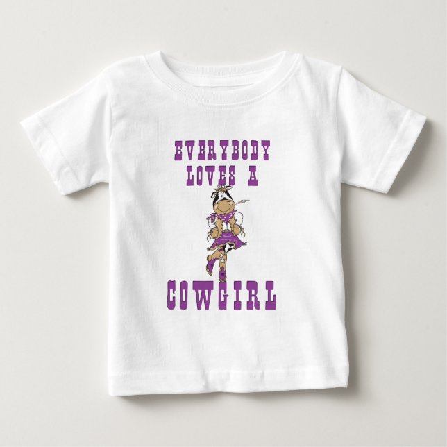 CowGirl Gifts Baby T-Shirt (Front)