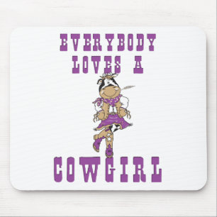 CowGirl Gifts Mouse Pad