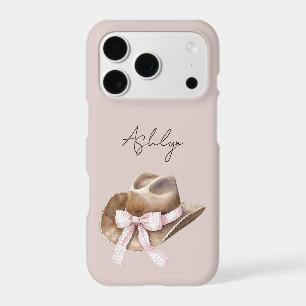 Cowgirl Hat with Pink Bow  