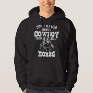 Cowgirl Horse For Western Equestrian Girls Women Hoodie